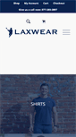 Mobile Screenshot of laxwear.com